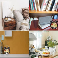 Metal European Style Vintage Silent Table Desk Alarm Clock