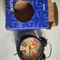 Metal European Style Vintage Silent Table Desk Alarm Clock