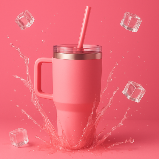 Tumbler 1.2L with Handle & Lid | Insulated Reusable Stainless Steel Water Bottle | Mug for Office, Gym, Travelling