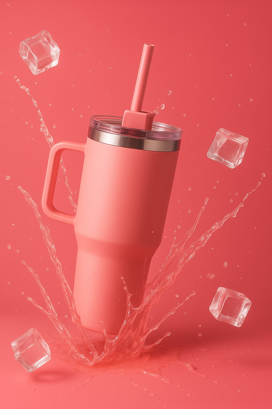 Tumbler 1.2L with Handle & Lid | Insulated Reusable Stainless Steel Water Bottle | Mug for Office, Gym, Travelling