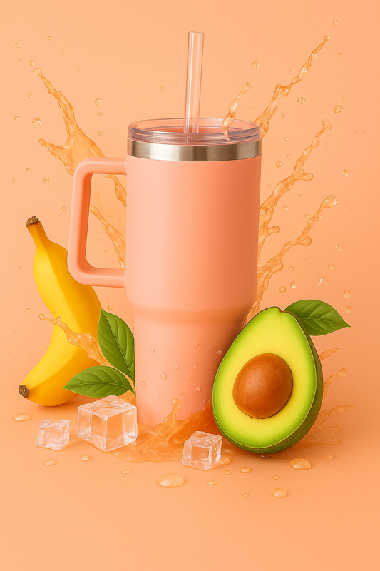 Tumbler 1.2L with Handle & Lid | Insulated Reusable Stainless Steel Water Bottle | Mug for Office, Gym, Travelling